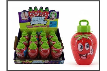 BAŃKI x 12  NIEKAPKI TRUSKAWKA 50ML