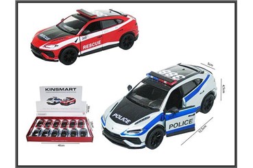 AUTO x 12 metal LAMBORGHINI URUS POLICJA/AMBULANS