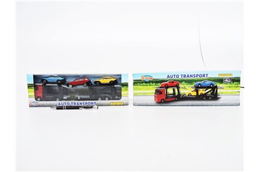 *AUTO metal, AUTOTRANSPORTER Z 3 autami,  kart