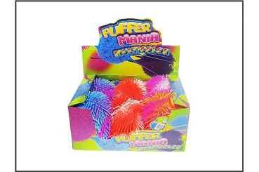 Piłka x 6 kolczatka multi kolor 20cm 4-rodzaje