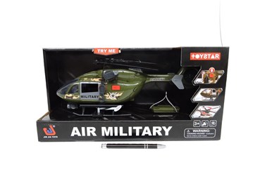 HELIKOPTER 38 cm, wojskowy, św/dźw