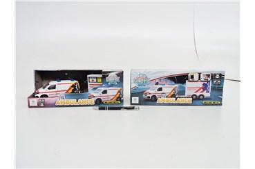 *AUTO metal. VW TRANSPORTER AMBULANCE 27,5 cm