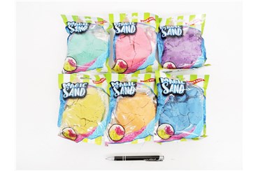 Piasek magiczny 250gram 6-kolorów