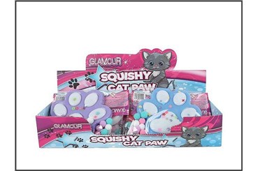 ŁAPKA x 8  kota mega 12,5CM 4 kol.