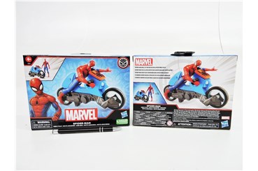 *MARVEL SPIDERMAN FIGURKA + MOTOR     /6