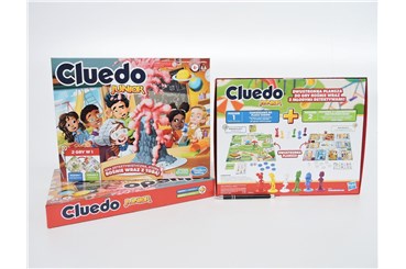 *GRA CLUEDO Junior 2w1, planszowe, 4+       /6
