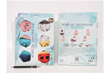 *WORECZKI sensor., EMOCJE, kpl. 6 szt., gumo