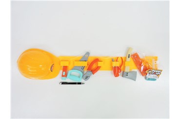 *NARZĘDZIA plast. zest. 10 el, na pasku, sia.