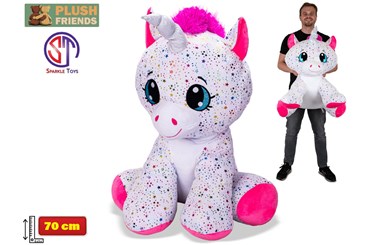 *PLUSZ JEDNOROŻEC, 70 cm,  Frends Star Sparkle