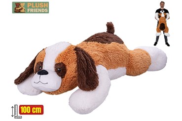 *PLUSZ PIES BERNARDYN, 100 cm,  Frends Star
