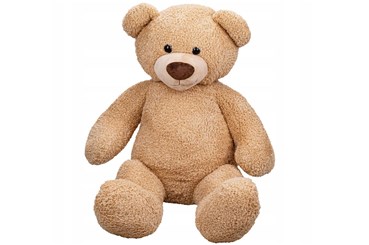 *PLUSZ miś  beżowy 120cm, Plush Friends