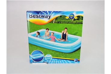 *BEST. BASEN dmuchany 2 PIERŚC. 850L 305x183x46cm