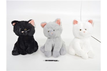 AST. PLUSZ Kot siedząc 33 cm, 3 kol.