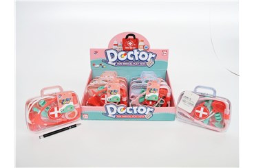 AST. LEKARZ x 8, zest. 18x15x4cm,  walizka