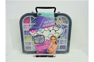 ZESTAW KORALIKÓW, 31x6x27,5 cm,     walizka