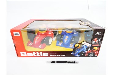 Auto na radio dwa bolidy