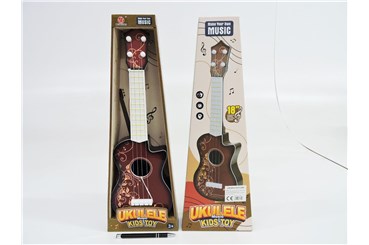 UKULELE 45 cm, 4 struny,    kart.