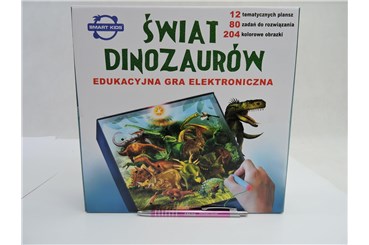 GRA ŚWIAT DINOZAURÓW elektr. edukacyjna