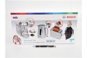 *Zestaw śniadaniowy Bosch srebrny
