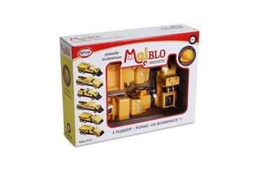 *MALBLO MAGNETIC Pojazdy Budowlane