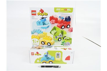 LEGO DUPLO 42 el. - Kreatywne pojazdy