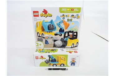 LEGO DUPLO 22 el. - Maszyny Budowlane 3w1
