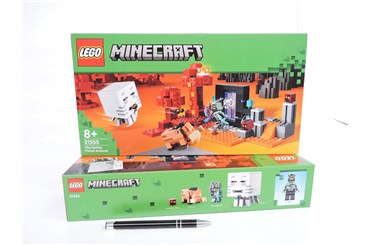 LEGO MINECRAFT 352el zasadzka w portalu do Netheru