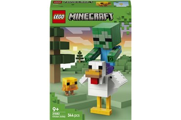 LEGO Minecraft Kurzy Jeździec 344 el.