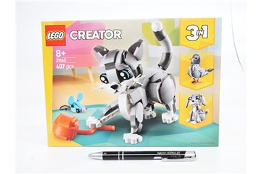 LEGO CREATOR, 407 el. , psotny kot