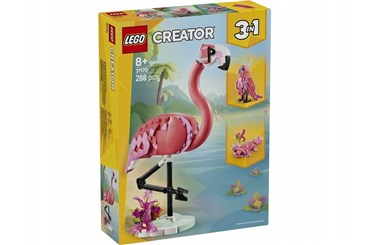LEGO CREATOR, róż. flaming, dzikie zwierzęta