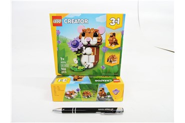 LEGO CREATOR 166 el. - Uroczy Chomik z kwiatkiem