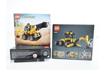 LEGO TECHNIC 104 el. - Koparko - ładowarka