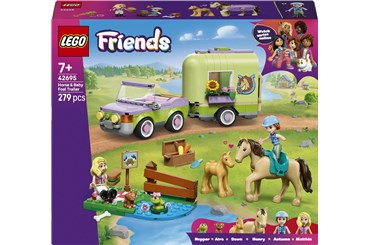 LEGO Friends Przyczepa z Koniem i Źrebaczkiem 279e