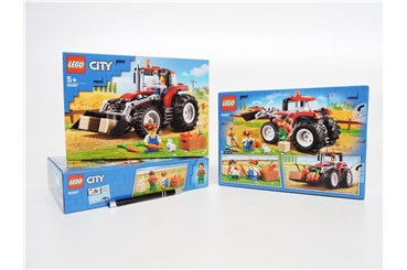 LEGO CITY 148 el., Traktor,              6/