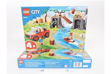 *LEGO CITY terenówka ratowników dzikich zwierz.