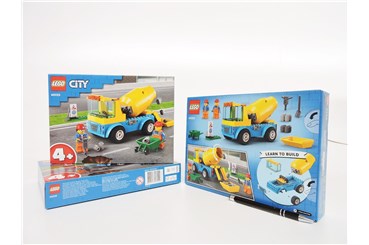 LEGO CITY 85 el., Ciężarówka z betoniarką, 4+  /8