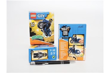 LEGO CITY turystyczny motocykl kaskaderski