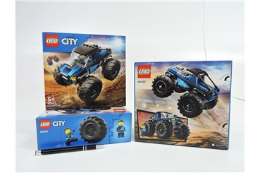 LEGO CITY 148 el. niebieski monster truck       /6