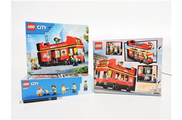 LEGO CITY 384 el, czerwony autokar    5/