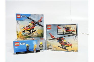 LEGO CITY 85 el. strażacki helikopter ratunkowy /4