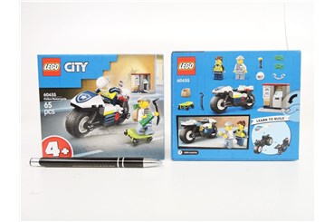 LEGO CITY 65 el. Pościg na Motocyklu Policyjnym