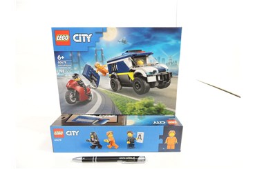 LEGO CITY 198 el. - Furgonetka policyjnego konwoju