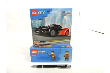 LEGO CITY 109 el. - Supersamochód elektryczny