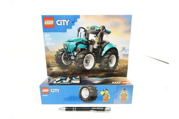 LEGO CITY 204 el. - Traktor