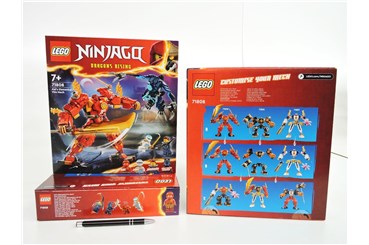 LEGO NINJAGO 322 el., Mech zywiołu ognia Kaia   /3