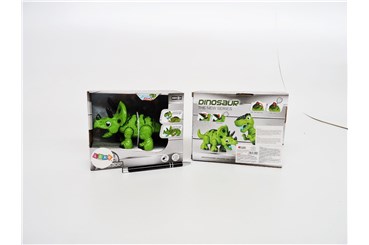 *DINOZAUR inter., plast.,Triceratops, dźw, para
