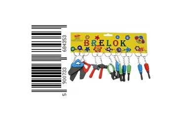 AST. BRELOK x 12 narzędzia,   fol.