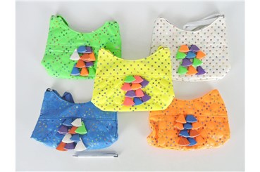 AST. TOREBKA Z CEKINAMI MIX kol. FOL.