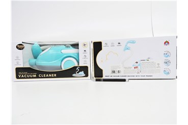 Odkurzacz na baterie, niebieski, kart