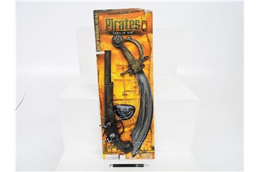 ZESTAW PIRATA, 19x4x53 cm, akcesoria,      blist.